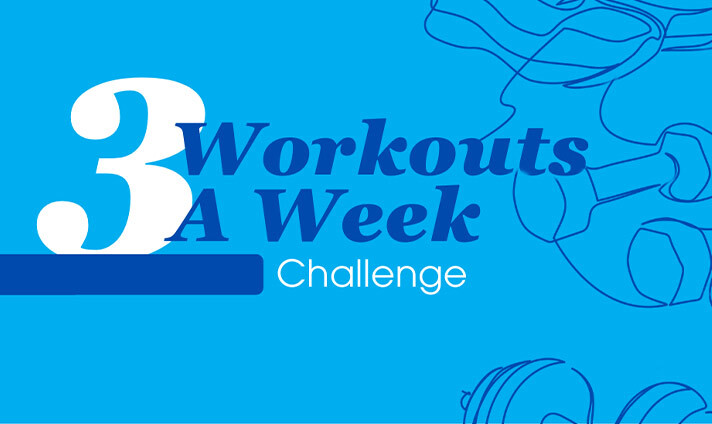 3 Workouts a Week in May  || Facebook Challenge