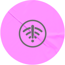 pink sticker