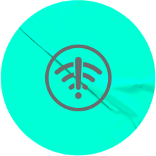 teal sticker